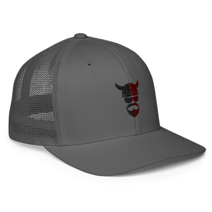 ZV Charcoal Flex-Fit Trucker Hat - THE ZEN VIKING