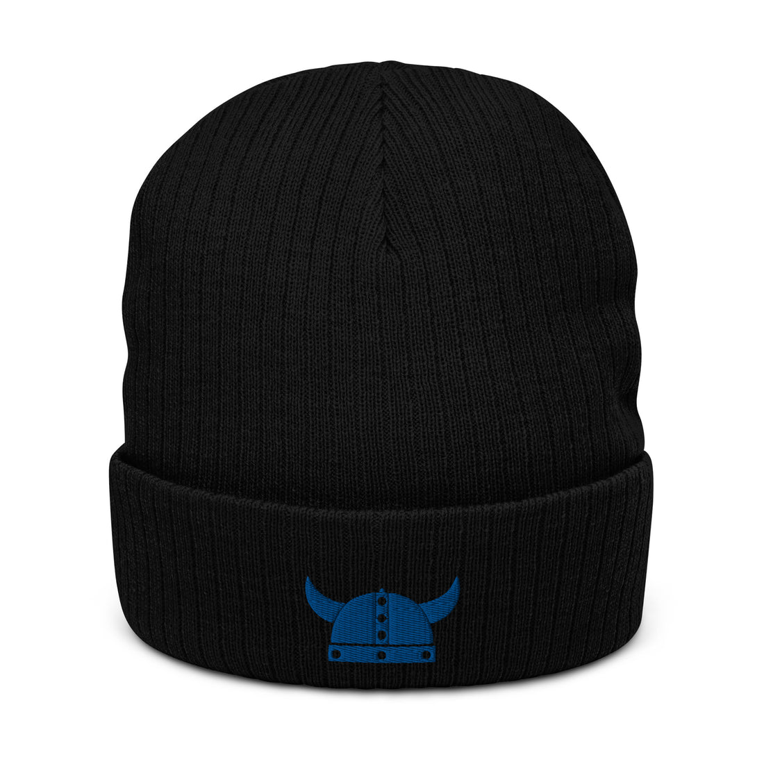 ZV Blue Helm knit beanie - THE ZEN VIKING