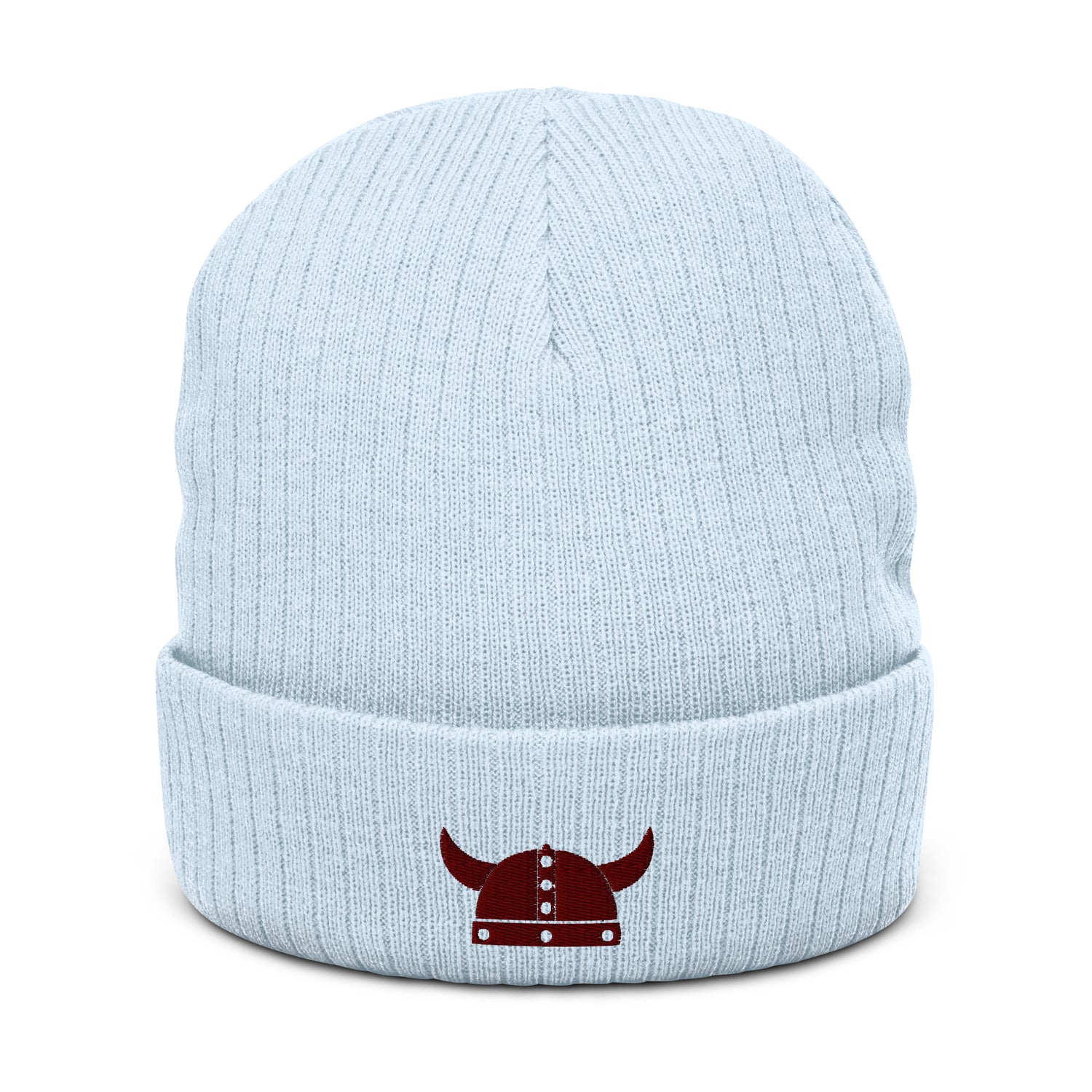 ZV Red Helm knit beanie - THE ZEN VIKING