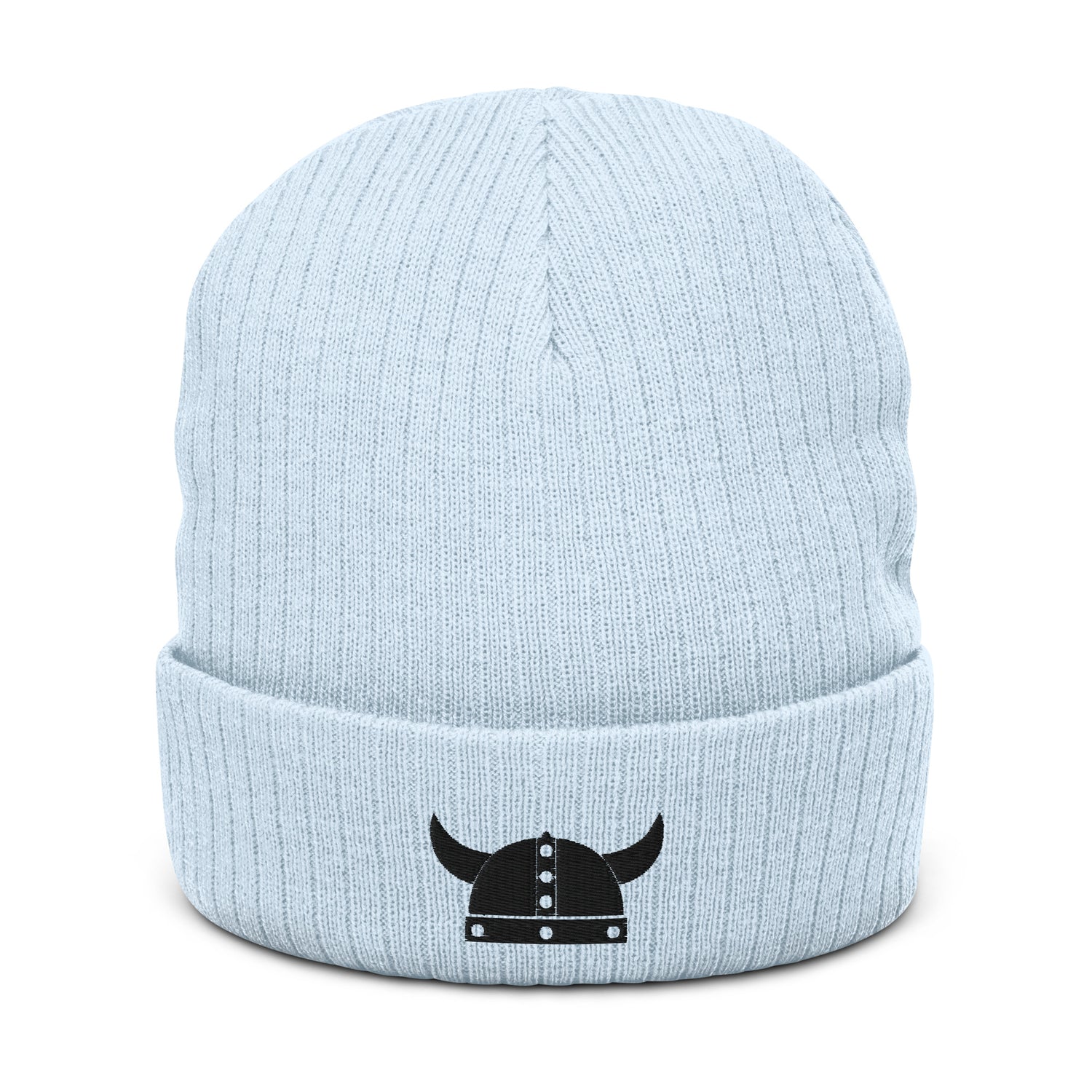 ZV Black Helm knit beanie - THE ZEN VIKING