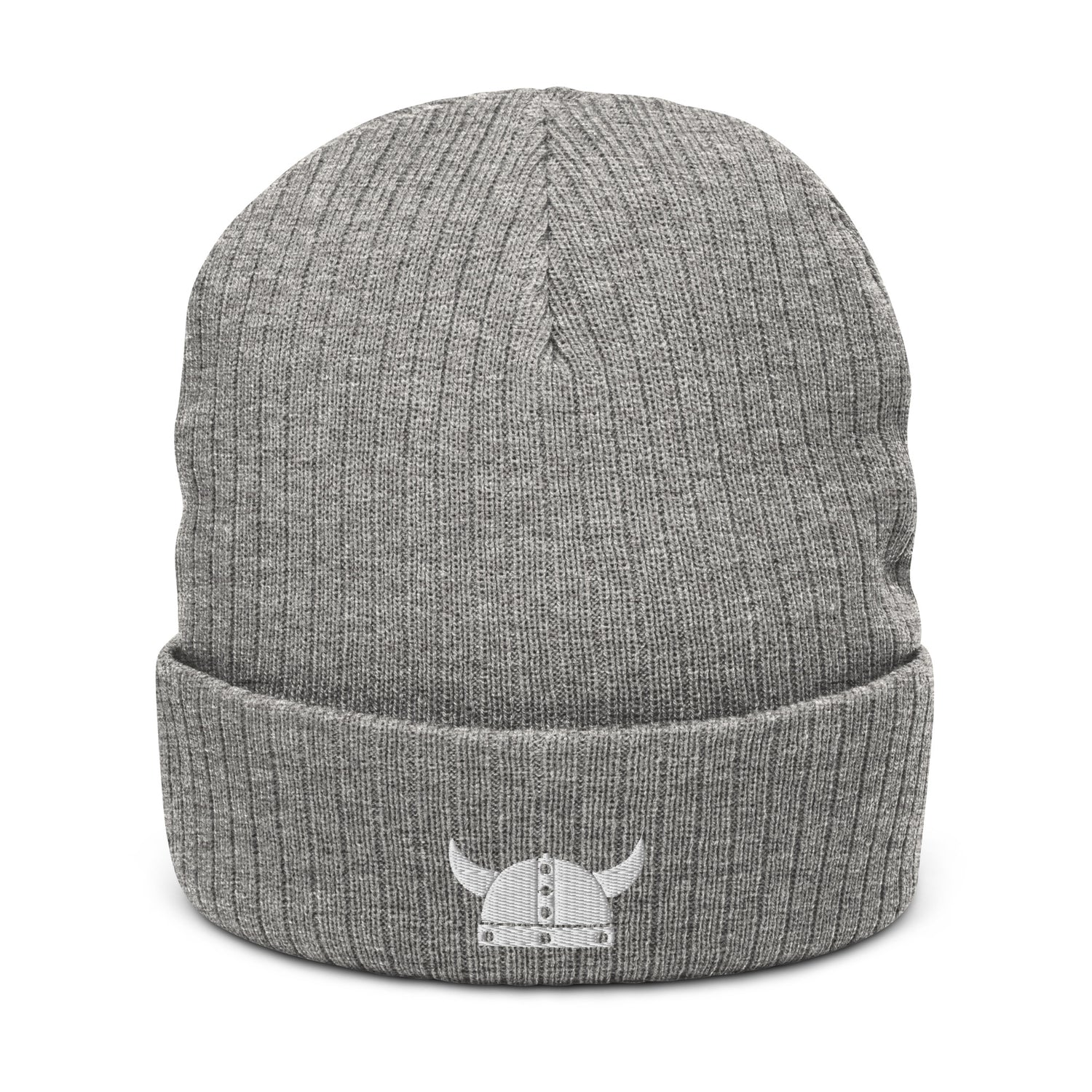 ZV White Helm knit beanie - THE ZEN VIKING