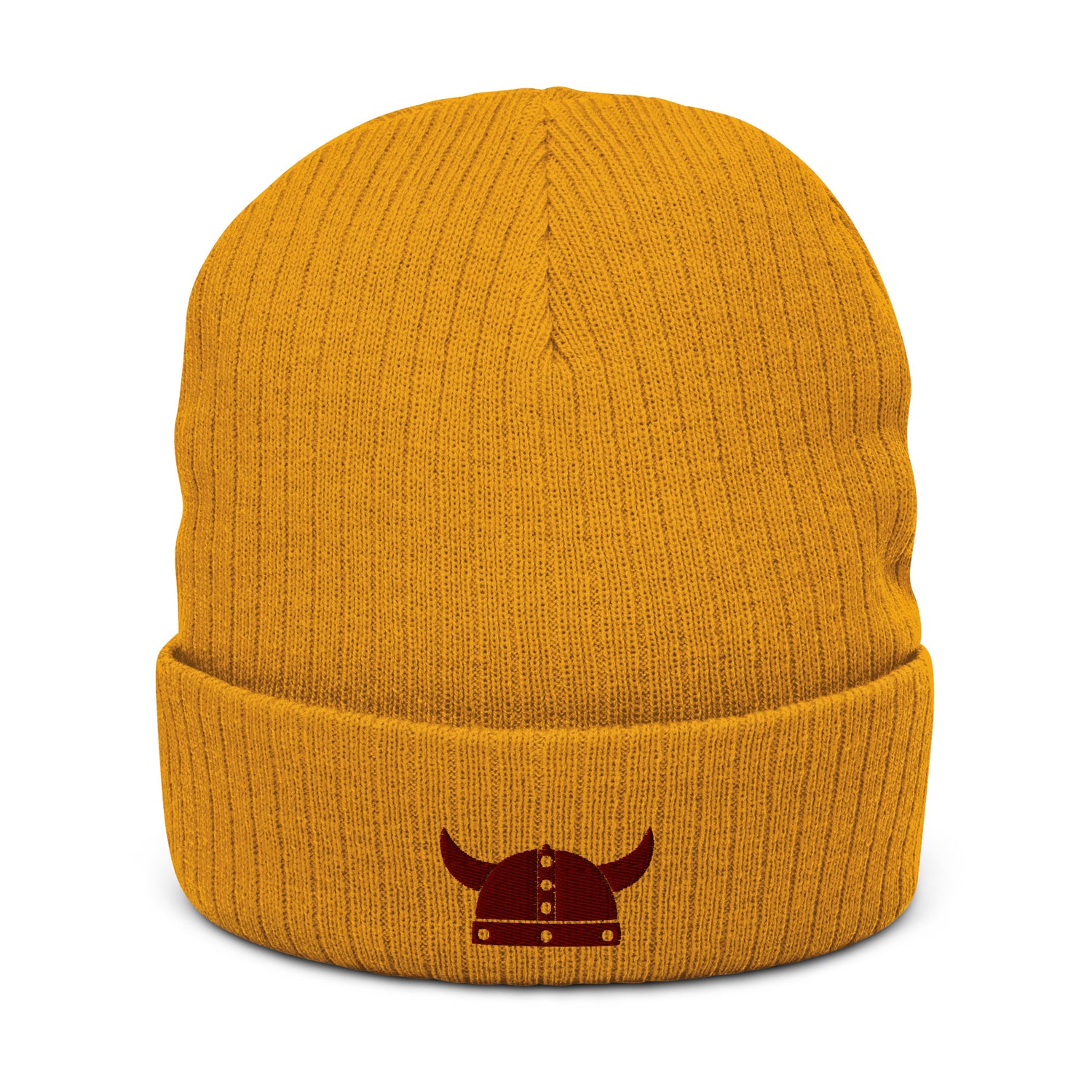 ZV Red Helm knit beanie - THE ZEN VIKING