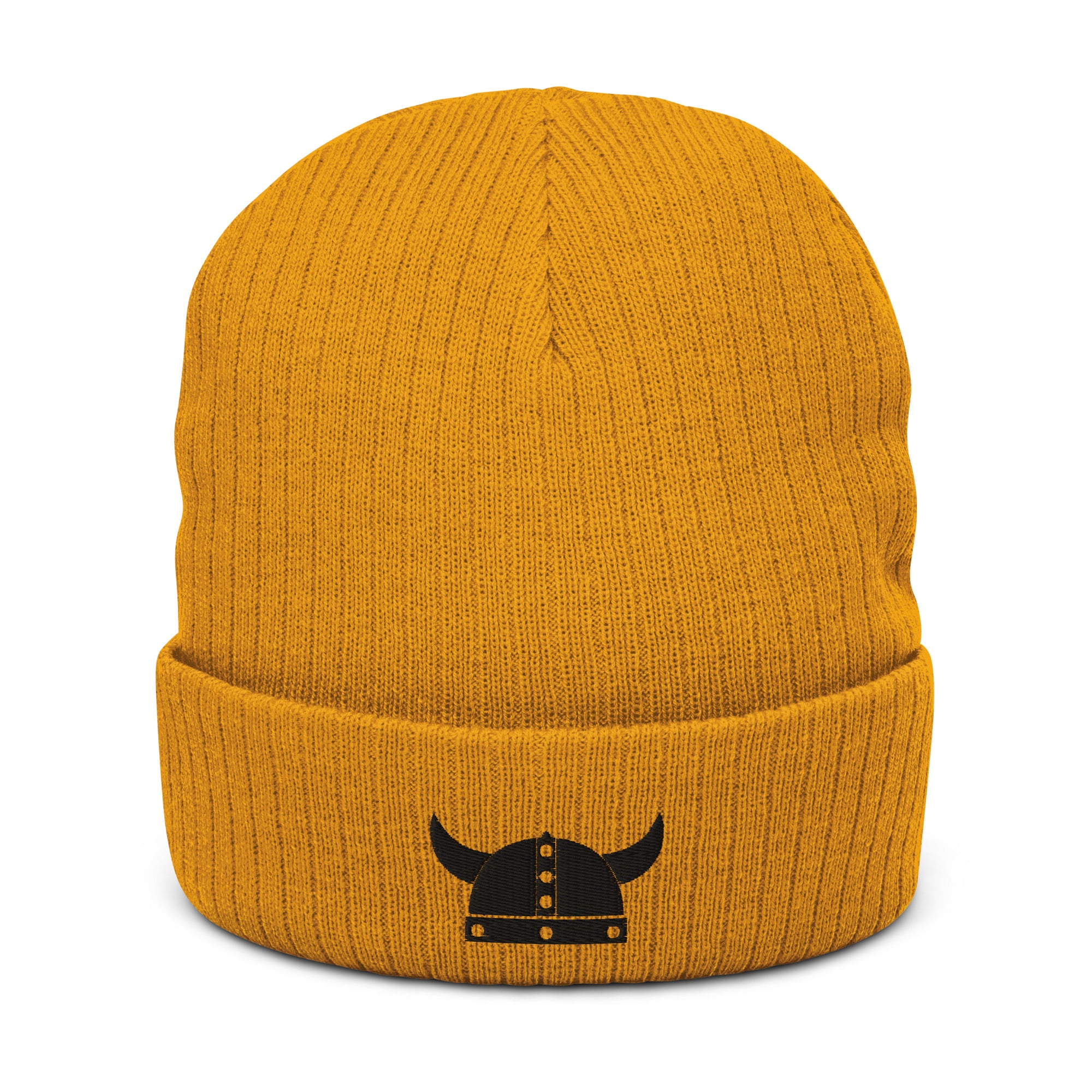 ZV Black Helm knit beanie - THE ZEN VIKING