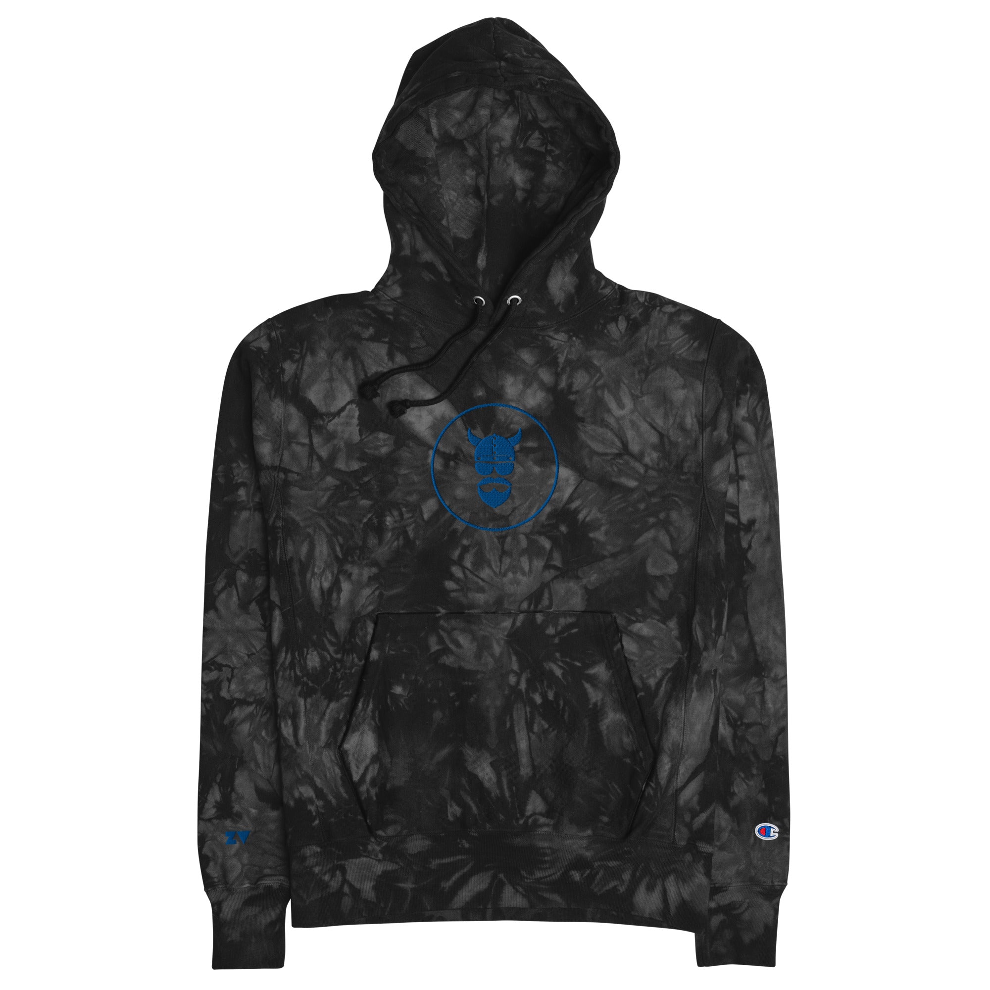 ZV Champion tie-dye hoodie - THE ZEN VIKING