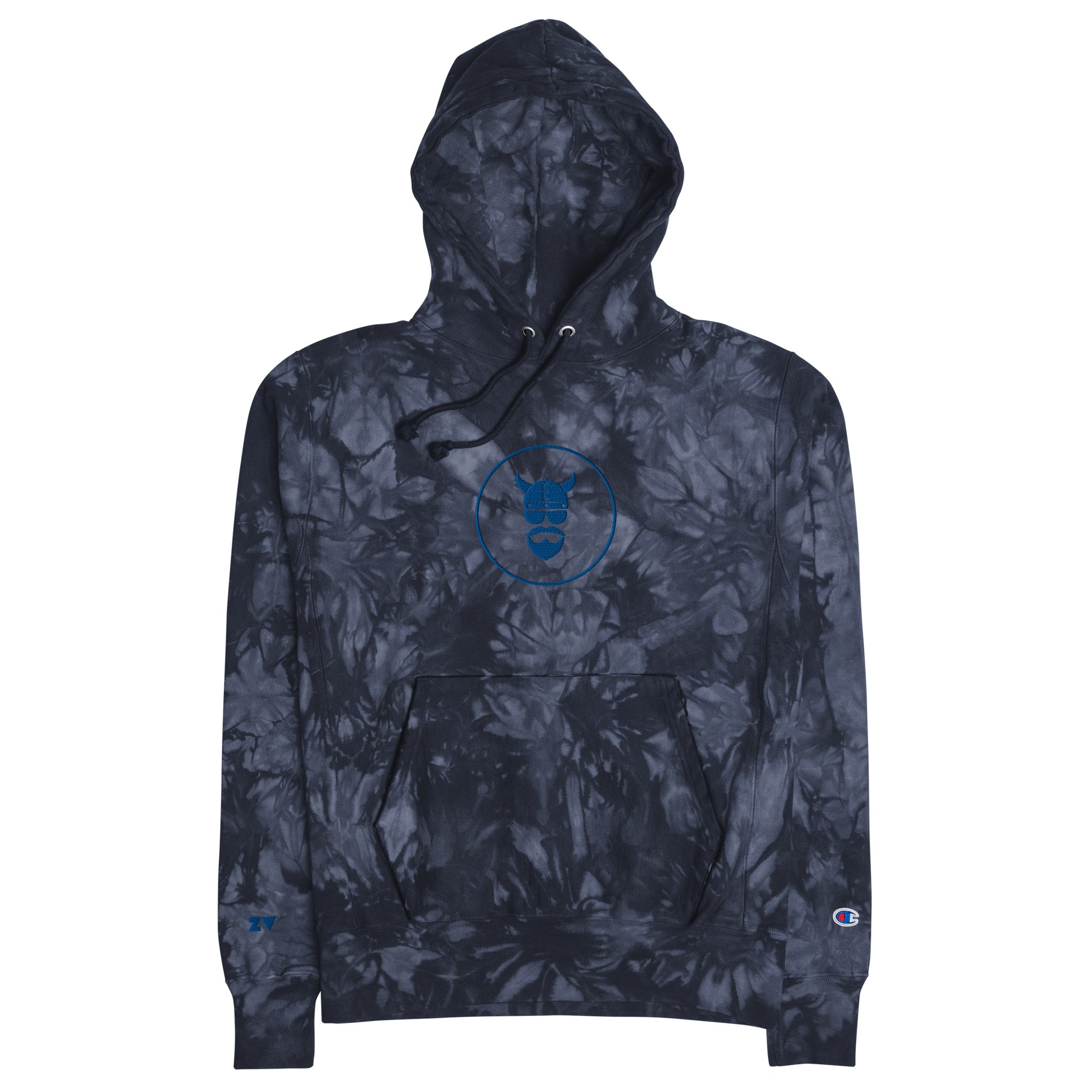 ZV Champion tie-dye hoodie - THE ZEN VIKING