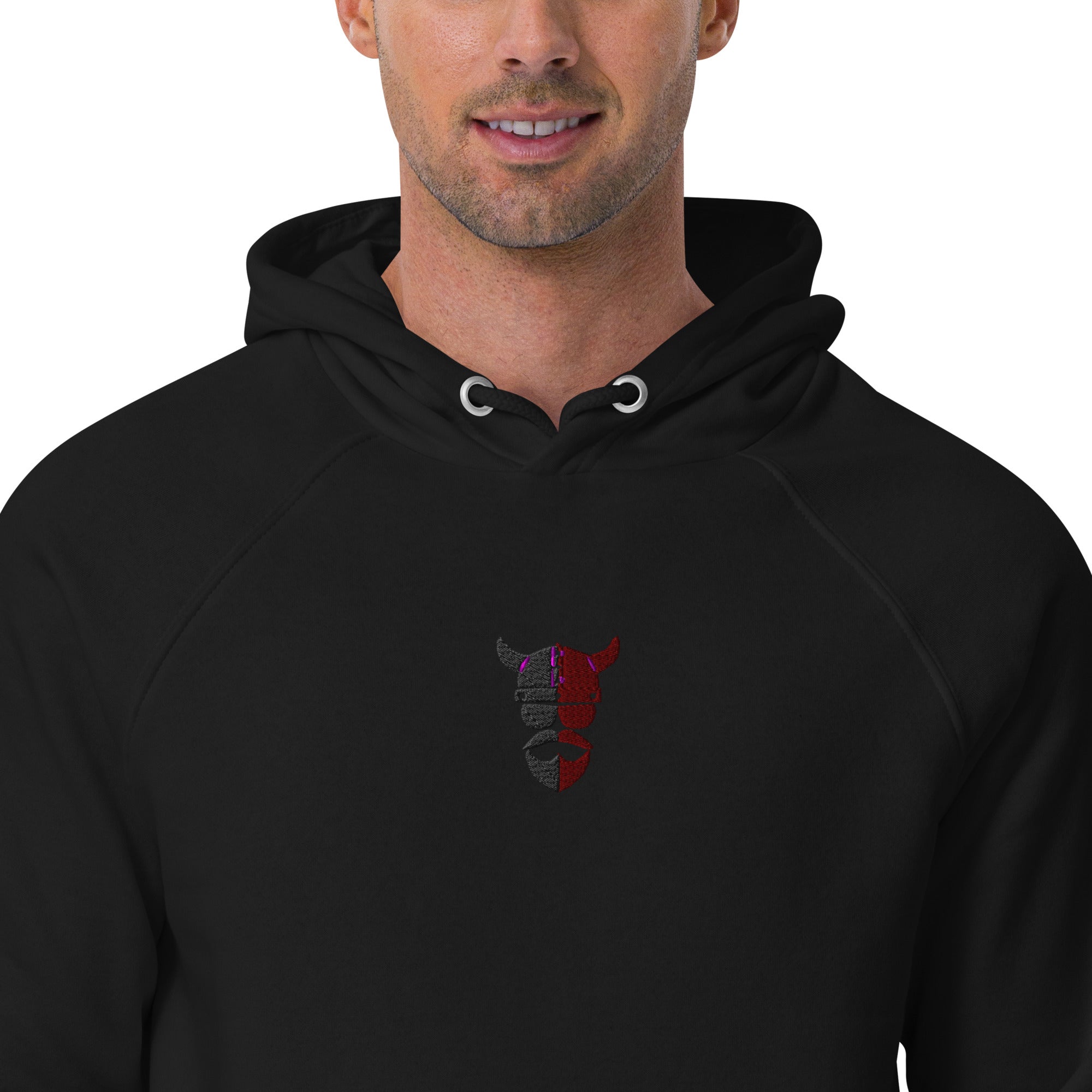 ZV Red Raglan Hoodie - THE ZEN VIKING