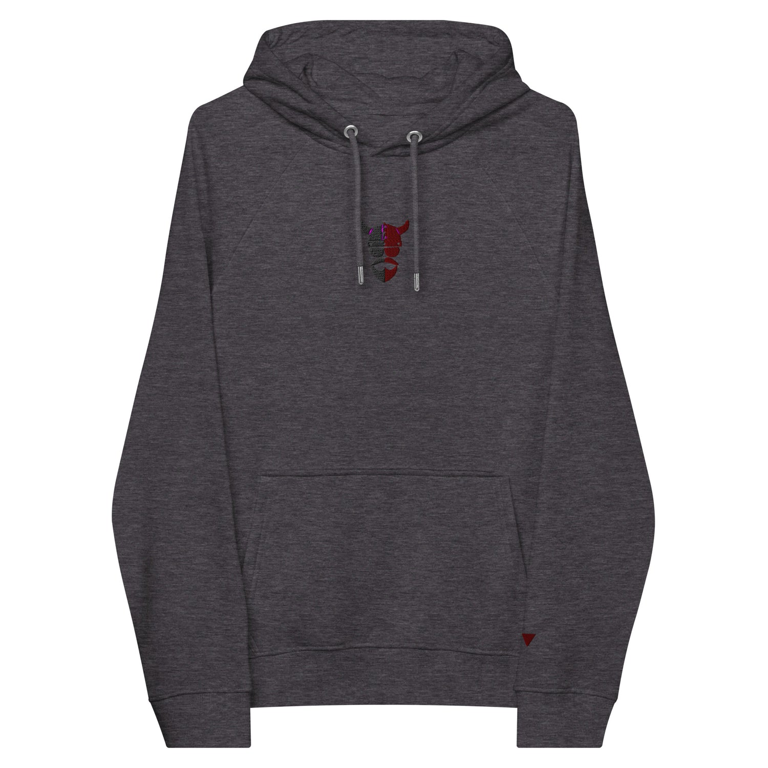 ZV Red Raglan Hoodie - THE ZEN VIKING