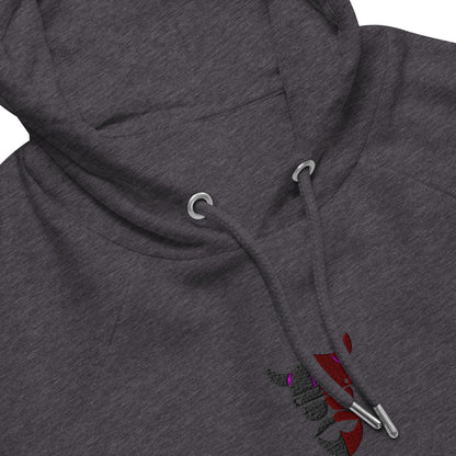 ZV Red Raglan Hoodie - THE ZEN VIKING