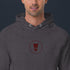 ZV Centered Eco Raglan Hoodie - THE ZEN VIKING