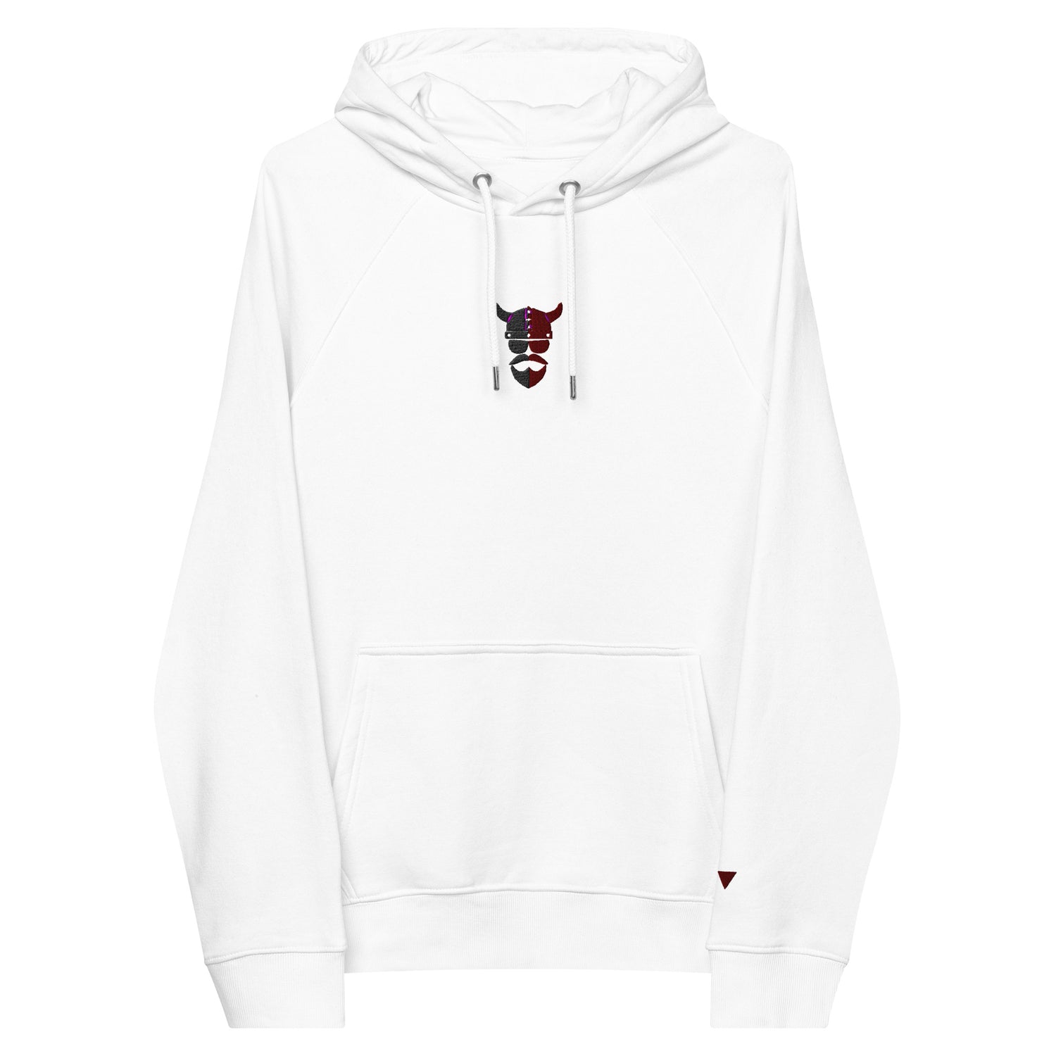 ZV Red Raglan Hoodie - THE ZEN VIKING