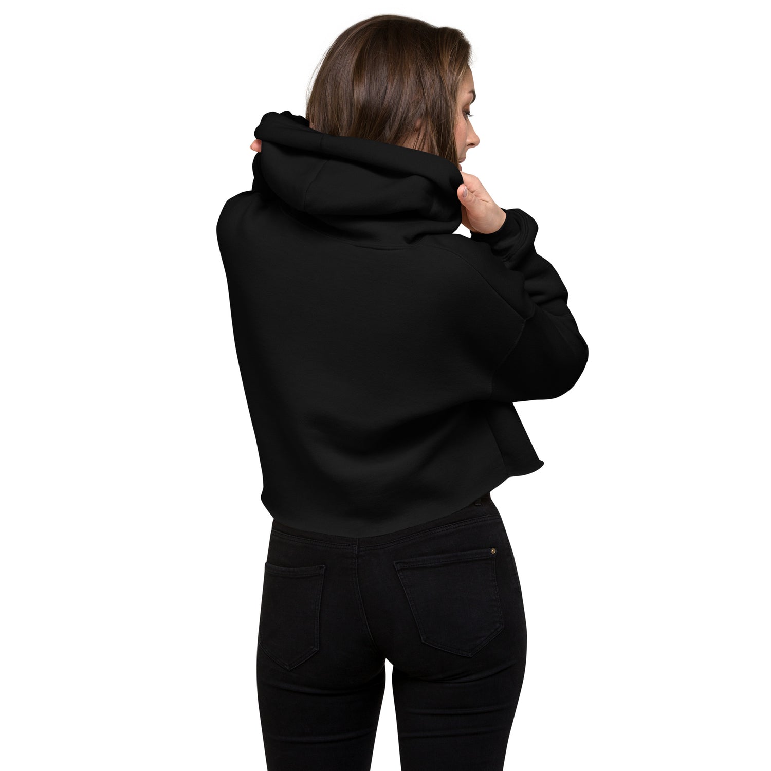 ZV Comfort Green Harvey Crop Hoodie - THE ZEN VIKING