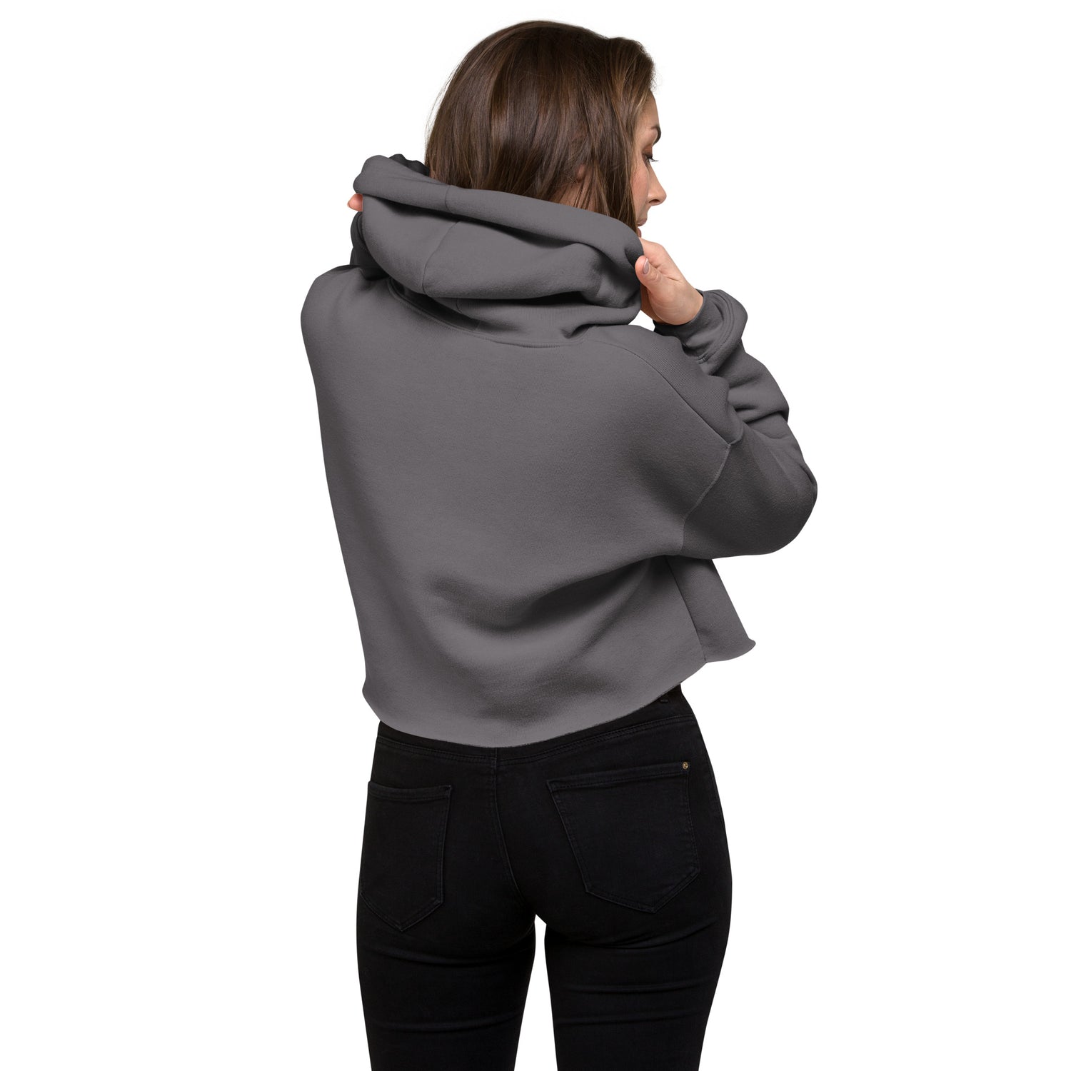 ZV Comfort Green Harvey Crop Hoodie - THE ZEN VIKING